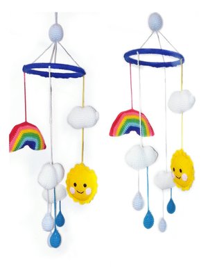 cover image of Crochet pattern Mobile for child's bed